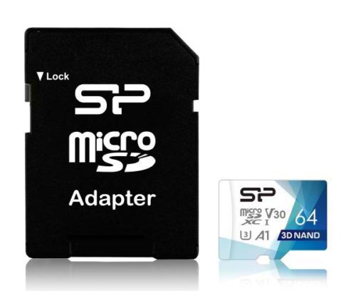 SILICON POWER κάρτα μνήμης Superior Pro microSDXC UHS-I