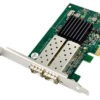 POWERTECH κάρτα επέκτασης PCIe σε Dual SFP ST722