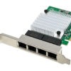 POWERTECH κάρτα επέκτασης PCIe σε 4x RJ45 ST7387