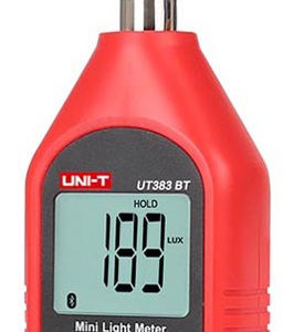 UNI-T φωτόμετρο UT383BT με εύρος μέτρησης έως 199900 Lux