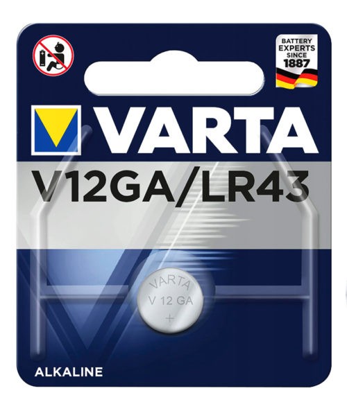 VARTA αλκαλική μπαταρία LR43