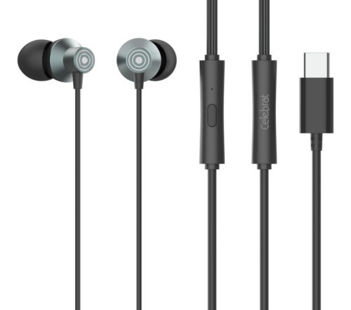 CELEBRAT earphones με μικρόφωνο D15