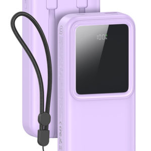 USAMS power bank US-CD212 με καλώδια