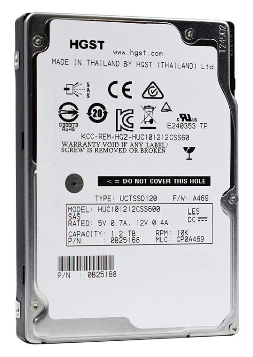 HGST used SAS HDD HUC101212CSS600