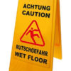 Προειδοποιητική πινακίδα "caution wet floor" 520112