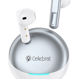 CELEBRAT earphones με θήκη φόρτισης W61