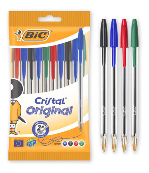 BIC στυλό διαρκείας Cristal Original με μύτη 1mm