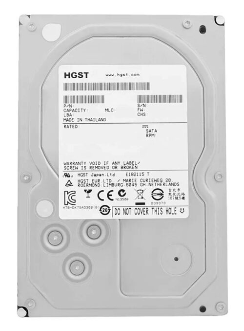 HGST σκληρός δίσκος Ultrastar 7K6000 3.5"