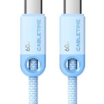 CABLETIME καλώδιο USB-C CT-CM60-PBL