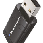 POWERTECH ασύρματος USB αντάπτορας δικτύου & Bluetooth 5.3 PT-1387