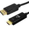 POWERTECH καλώδιο DisplayPort σε HDMI CAB-H185