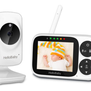 HELLOBABY ενδοεπικοινωνία μωρού HB2033 με κάμερα & οθόνη 3.2"