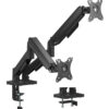 POWERTECH βάση γραφείου για 2x οθόνες PT-1425