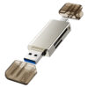 CABLETIME card reader CT-ACMCD2-ZG για SD & micro SD
