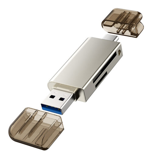 CABLETIME card reader CT-ACMCD2-ZG για SD & micro SD