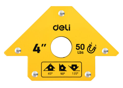 DELI μαγνητική γωνία συγκόλλησης DL-HDW50 με 45°/90°/135° γωνίες