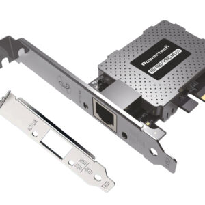 POWERTECH κάρτα επέκτασης δικτύου PCIe σε RJ45 PT-1453