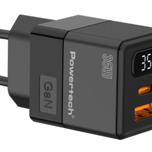 POWERTECH φορτιστής τοίχου PT-1499 με οθόνη