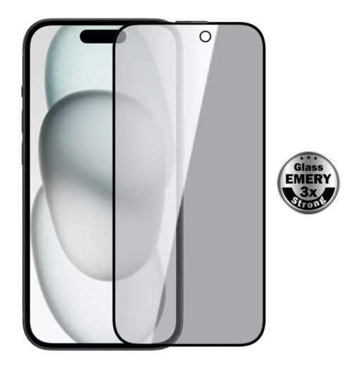 POWERTECH tempered glass Emery Private 5D TGC-0768 για iPhone 16 Pro Max