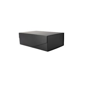ΧΑΡΤΙΝΟ ΣΚΛΗΡΟ ΚΟΥΤΙ ΔΩΡΟΥ ΜΑΓΝΗΤΙΚΟ 23x15x10cm ΜΑΥΡΟ