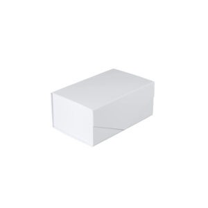 ΧΑΡΤΙΝΟ ΣΚΛΗΡΟ ΚΟΥΤΙ ΔΩΡΟΥ ΜΑΓΝΗΤΙΚΟ 31x20x10cm ΛΕΥΚΟ