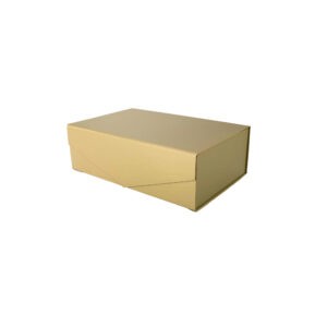 ΧΑΡΤΙΝΟ ΣΚΛΗΡΟ ΚΟΥΤΙ ΔΩΡΟΥ ΜΑΓΝΗΤΙΚΟ 23x15x10cm ΧΡΥΣΟ