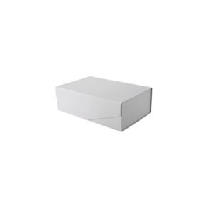 ΧΑΡΤΙΝΟ ΣΚΛΗΡΟ ΚΟΥΤΙ ΔΩΡΟΥ ΜΑΓΝΗΤΙΚΟ 23x15x10cm ΓΚΡΙ