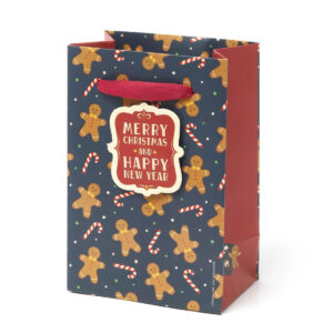 ΤΣΑΝΤΑ ΔΩΡΟΥ ΧΑΡΤΙΝΗ ΜΙΚΡΗ LEGAMI GINGERBREAD MEN GB0553