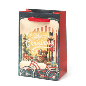 ΤΣΑΝΤΑ ΔΩΡΟΥ ΧΑΡΤΙΝΗ ΜΙΚΡΗ LEGAMI XMAS WINDOW GB0570