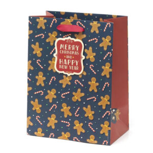 ΤΣΑΝΤΑ ΔΩΡΟΥ ΧΑΡΤΙΝΗ LEGAMI GINGERBREAD MEN GB0556