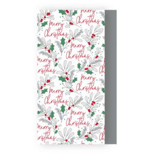 ΧΑΡΤΙ ΑΦΗΣ XMAS WREATH 50x70cm ΣΕΤ/8Φ