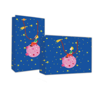 ΧΑΡΤΙΝΗ ΤΣΑΝΤΑ ΠΑΙΔΙ ΣΤΟ ΔΙΑΣΤΗΜΑ landscape