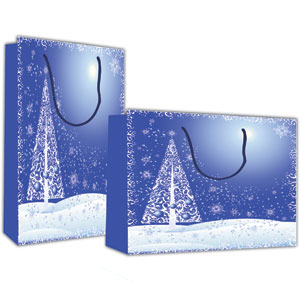 ΧΑΡΤΙΝΗ ΤΣΑΝΤΑ "ΧΡΙΣΤΟΥΓΕΝΝΙΑΤΙΚΟ ΤΟΠΙΟ" square