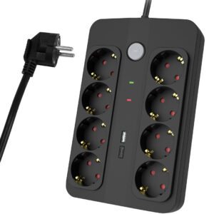 POWERTECH πολύπριζο ασφαλείας PT-1535