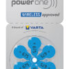 POWER ONE μπαταρίες ακουστικών βαρηκοΐας P675