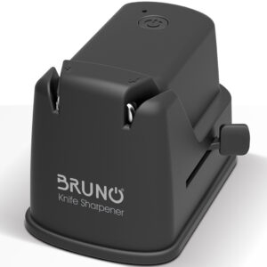 BRUNO BRN-0240 επαναφορτιζόμενο ακονιστήρι με επίστρωση από διαμάντι και διπλή πέτρα ακονίσματος