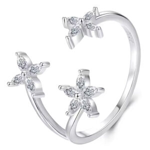 BAMOER δαχτυλίδι BSR710-E με κυβική ζιρκόνια