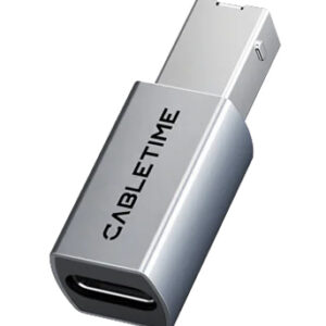 CABLETIME αντάπτορας USB-C σε USB Type B CT-CFBM2-AG