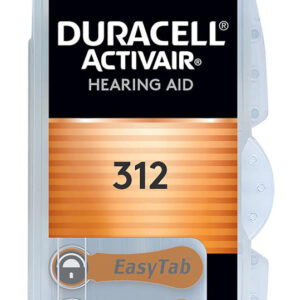 DURACELL μπαταρίες ακουστικών βαρηκοΐας Activair 312