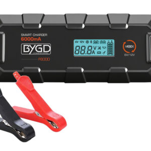 BYGD φορτιστής & συντηρητής μπαταρίας αυτοκινήτου F6000 με οθόνη