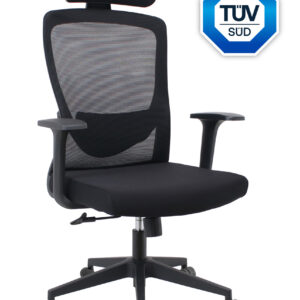 POWERTECH καρέκλα γραφείου PT-1390 με μπράτσα και ανάκλιση