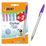 BIC στυλό διαρκείας ballpoint Cristal Fun Colours