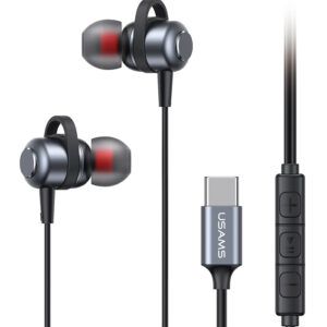 USAMS earphones με μικρόφωνο US-SJ758