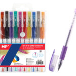 MP σετ στυλό διαρκείας ballpoint PE105 με glitter