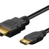 GOOBAY καλώδιο mini HDMI σε HDMI 74081 με Ethernet