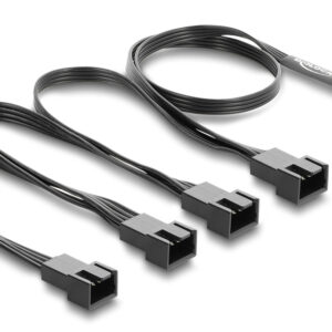 DELOCK καλώδιο 1x 4pin PWM σε 4x 4pin PWM 84540 για ανεμιστήρες