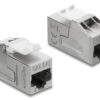 DELOCK Keystone module RJ45 91122