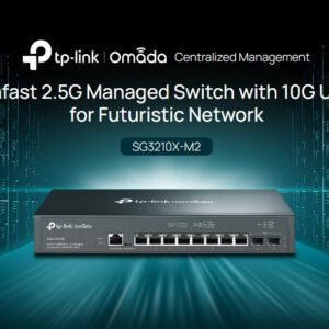 8x 2.5Gbps θύρες