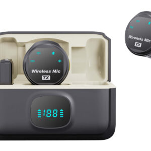 UPTECH ασύρματα μικρόφωνα UPWS-08 με θήκη φόρτισης