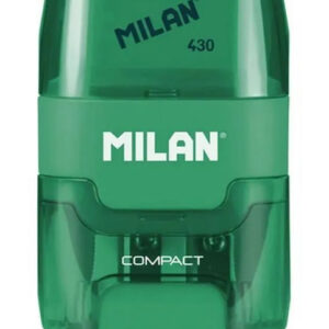 MILAN ξύστρα μολυβιών με κάδο & γόμα 1204703116